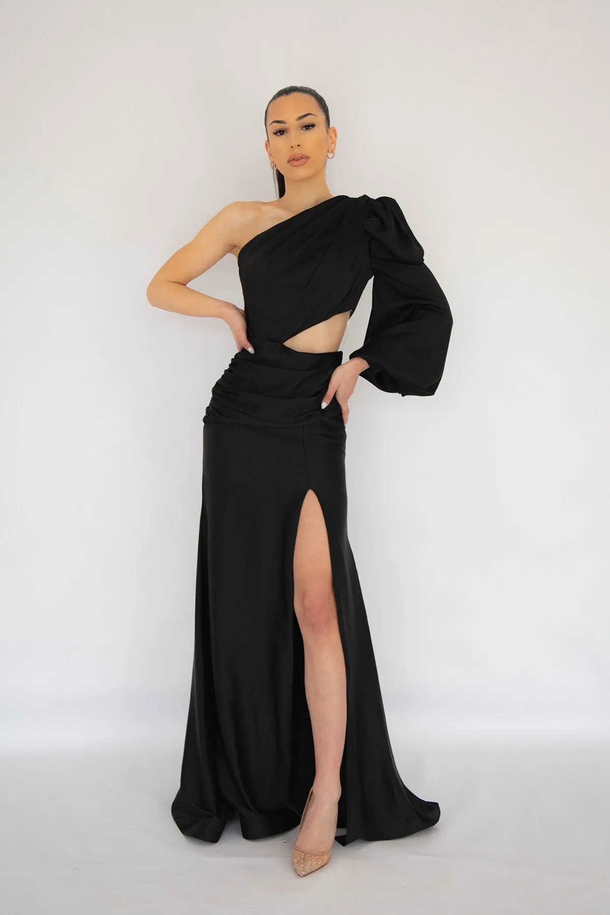 FINAL SALE: Mya Black Gown by HSH