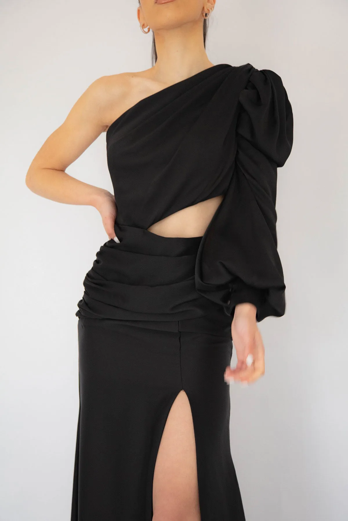 FINAL SALE: Mya Black Gown by HSH