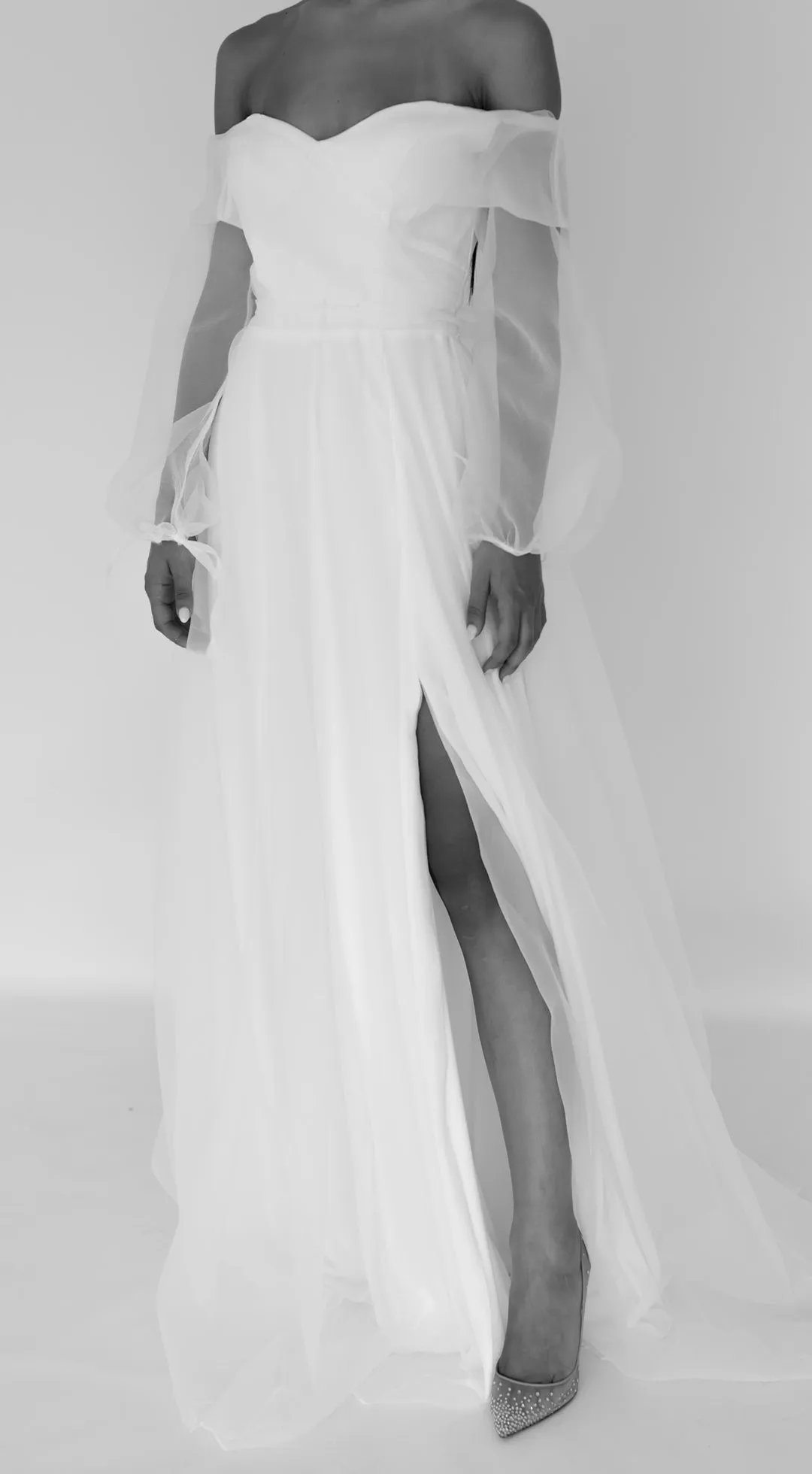 FINAL SALE: Rana Gown In White by HSH