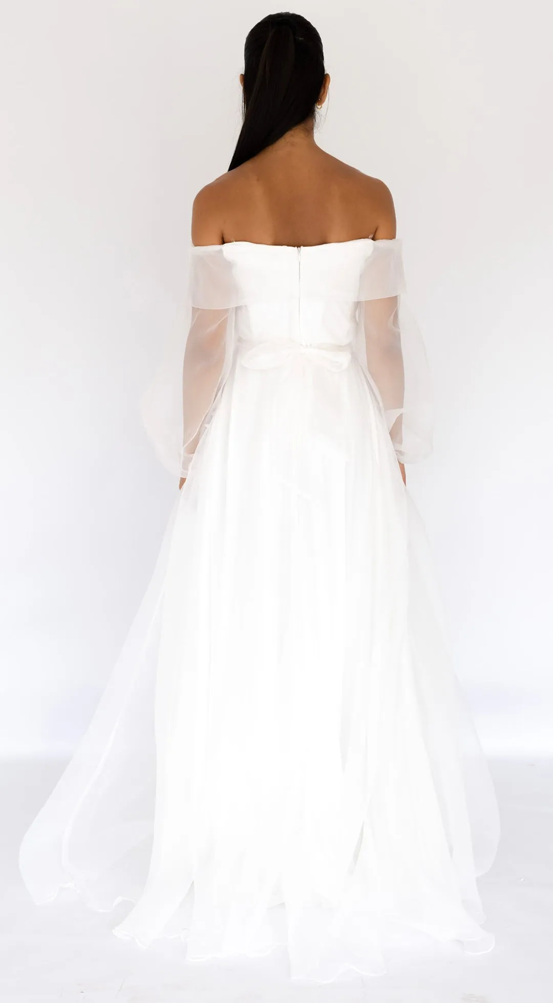 FINAL SALE: Rana Gown In White by HSH