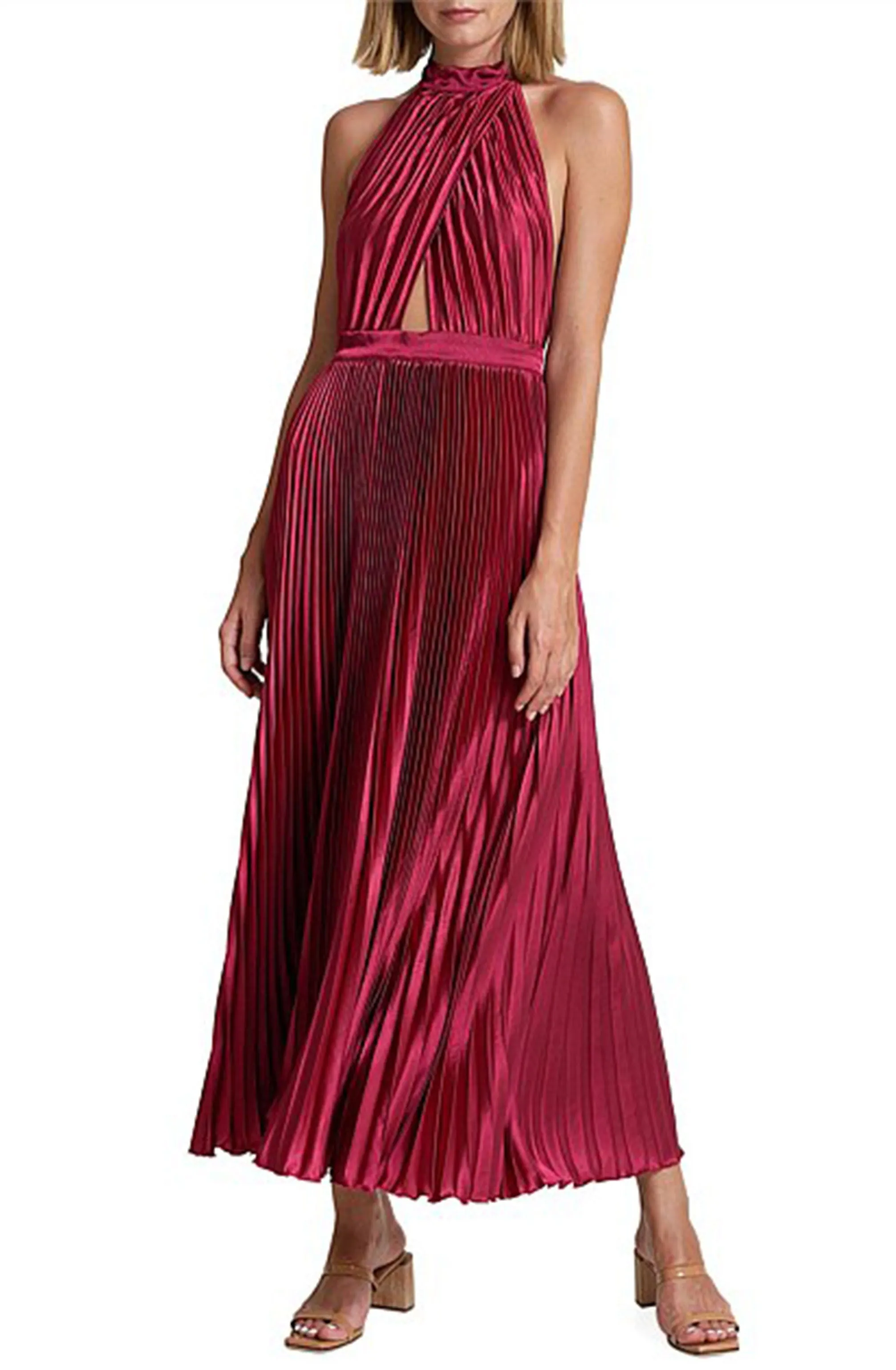 FINAL SALE: Renaissance Gown - Ruby by L'IDÉE WOMAN