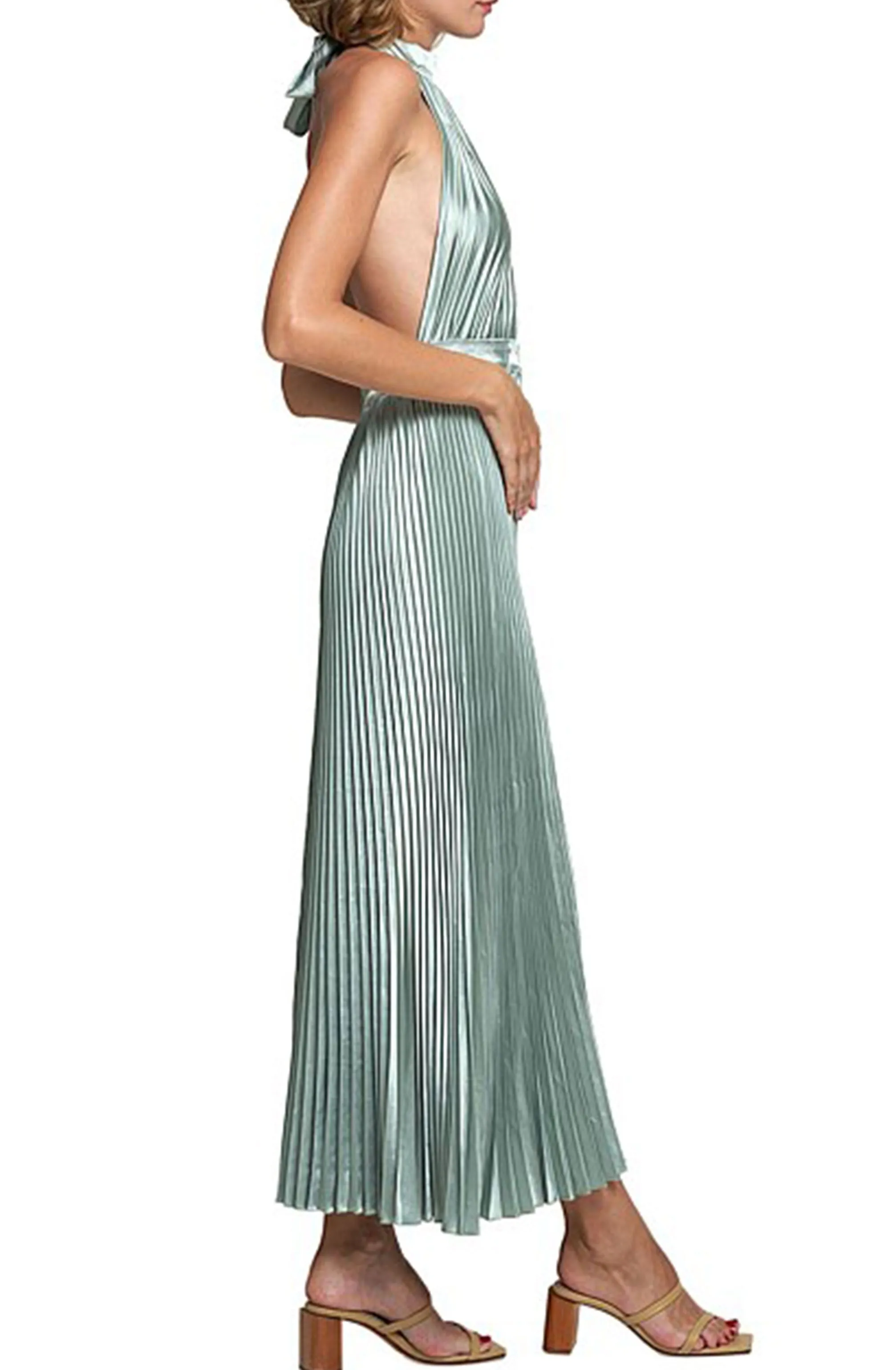 FINAL SALE: Renaissance Gown - Sage by L'IDÉE WOMAN