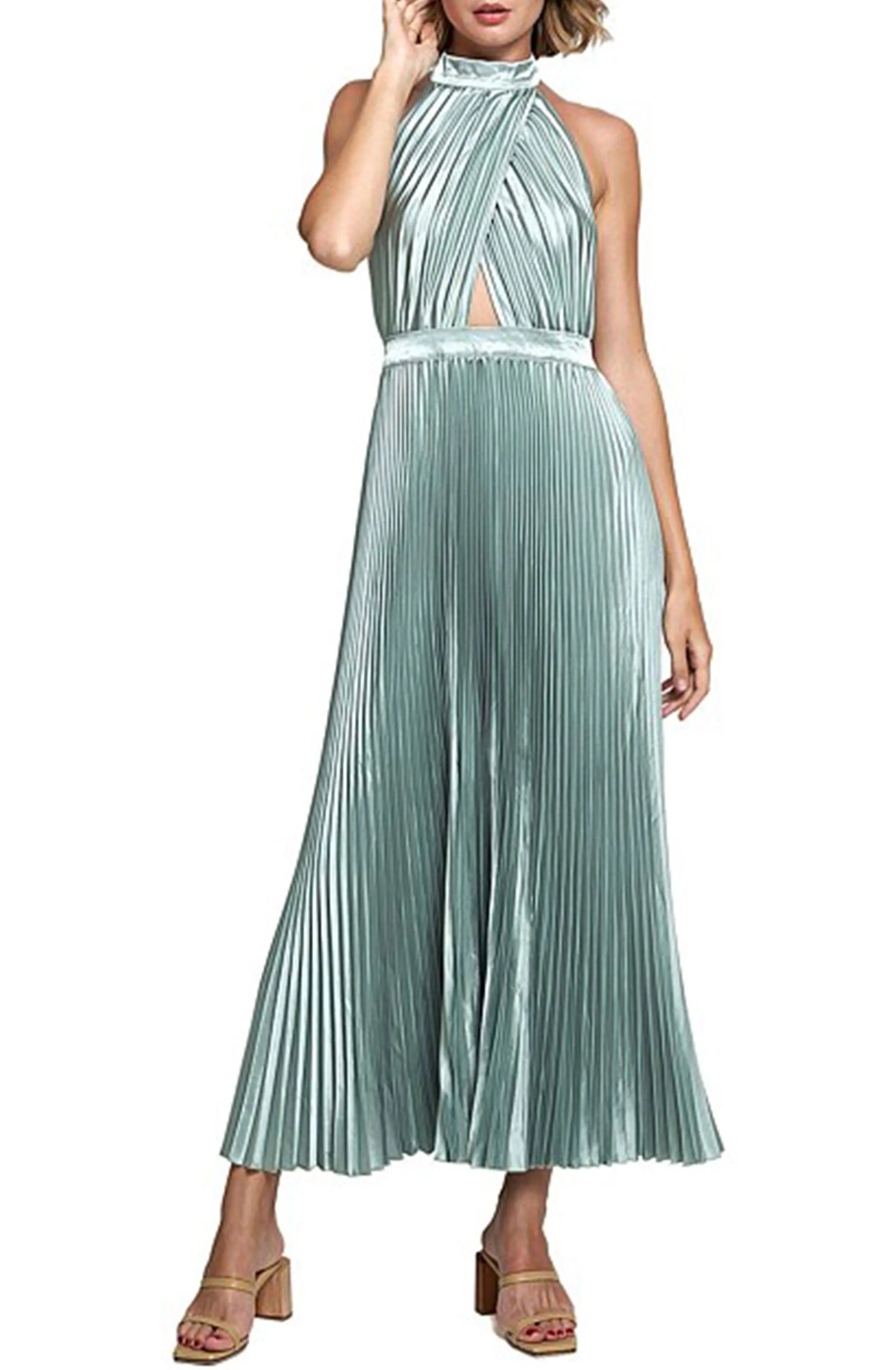FINAL SALE: Renaissance Gown - Sage by L'IDÉE WOMAN