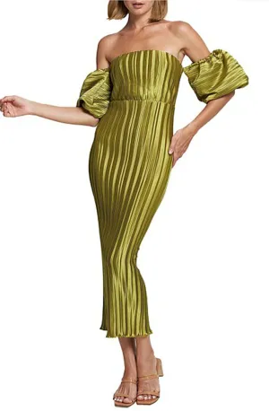 FINAL SALE: Sirene Dress - Olive by L'IDÉE WOMAN