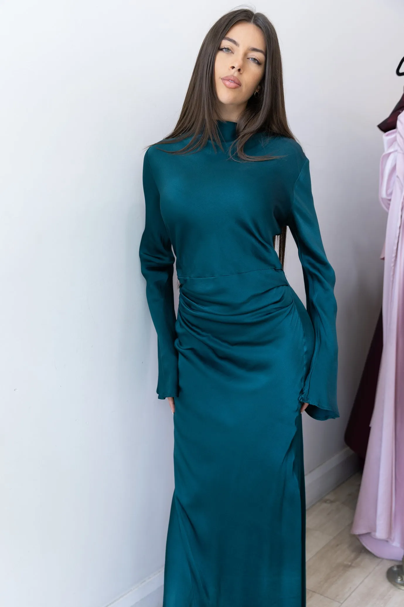 Florence Dress Teal by HSH