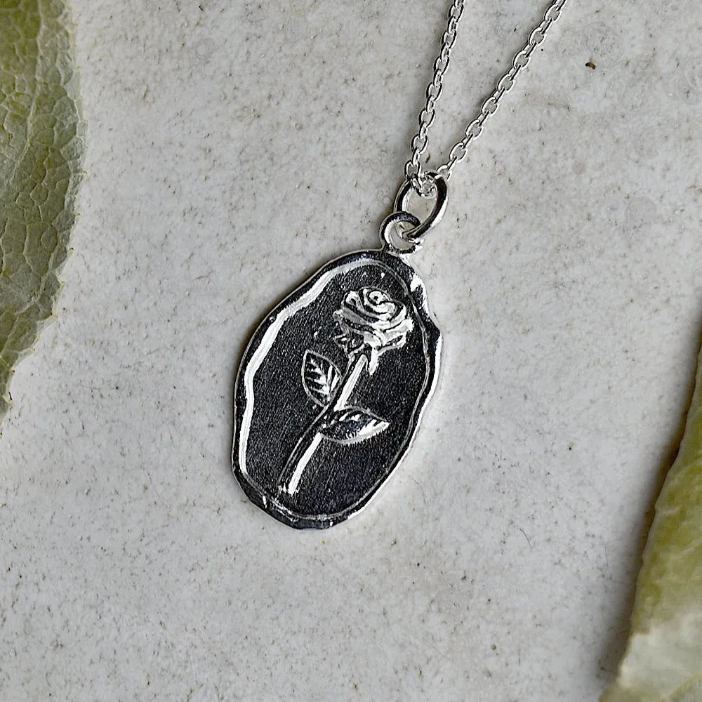 Flower of the Month Talisman Necklace