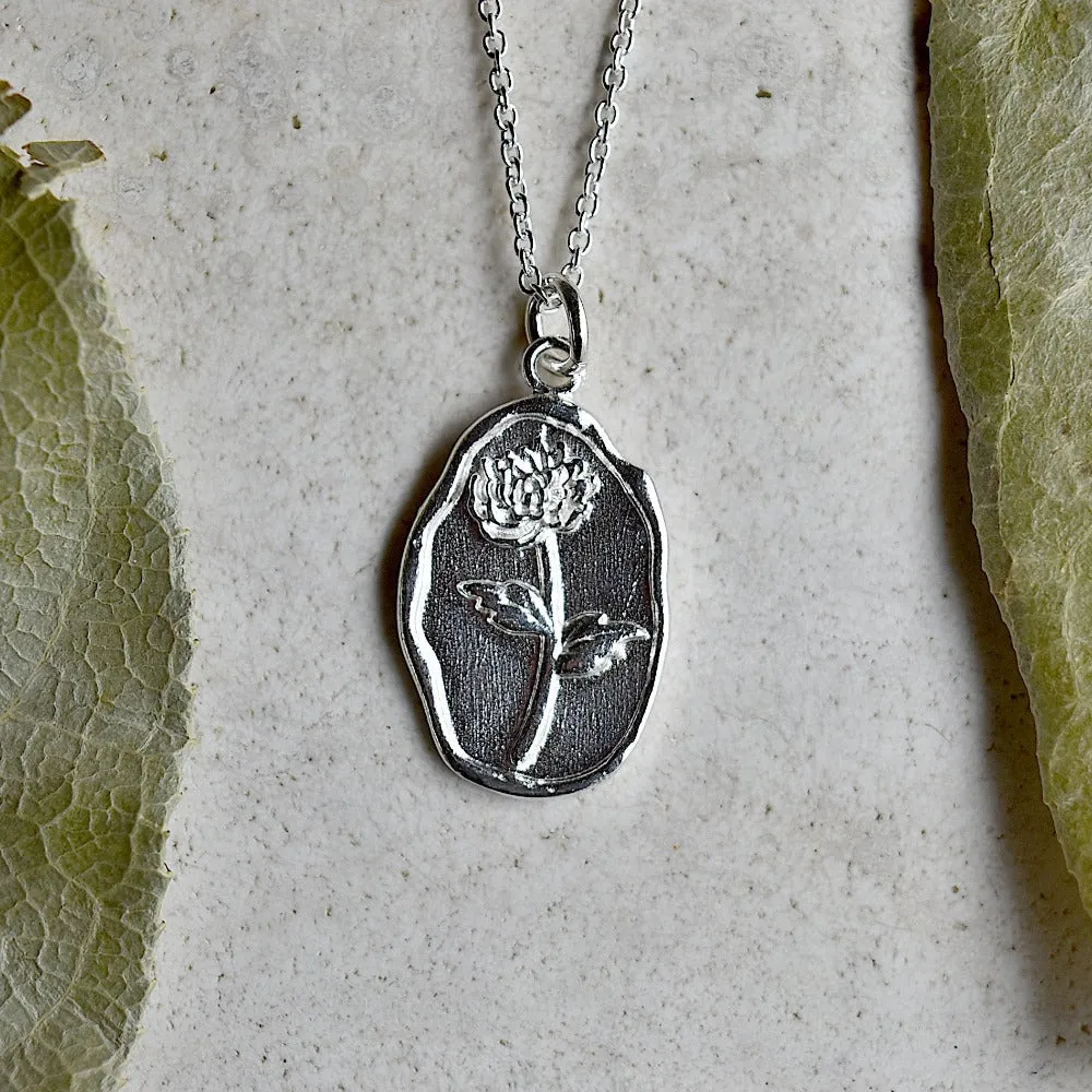 Flower of the Month Talisman Necklace