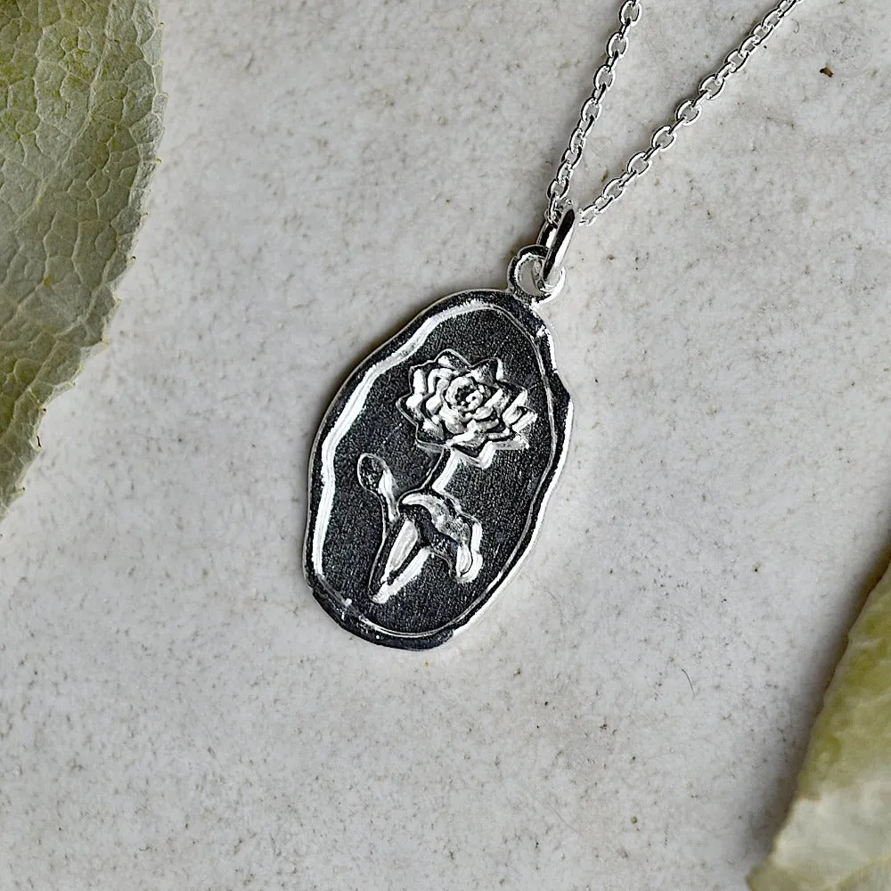 Flower of the Month Talisman Necklace