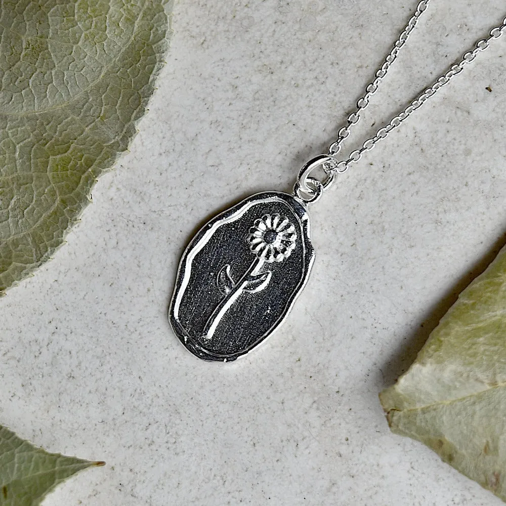 Flower of the Month Talisman Necklace