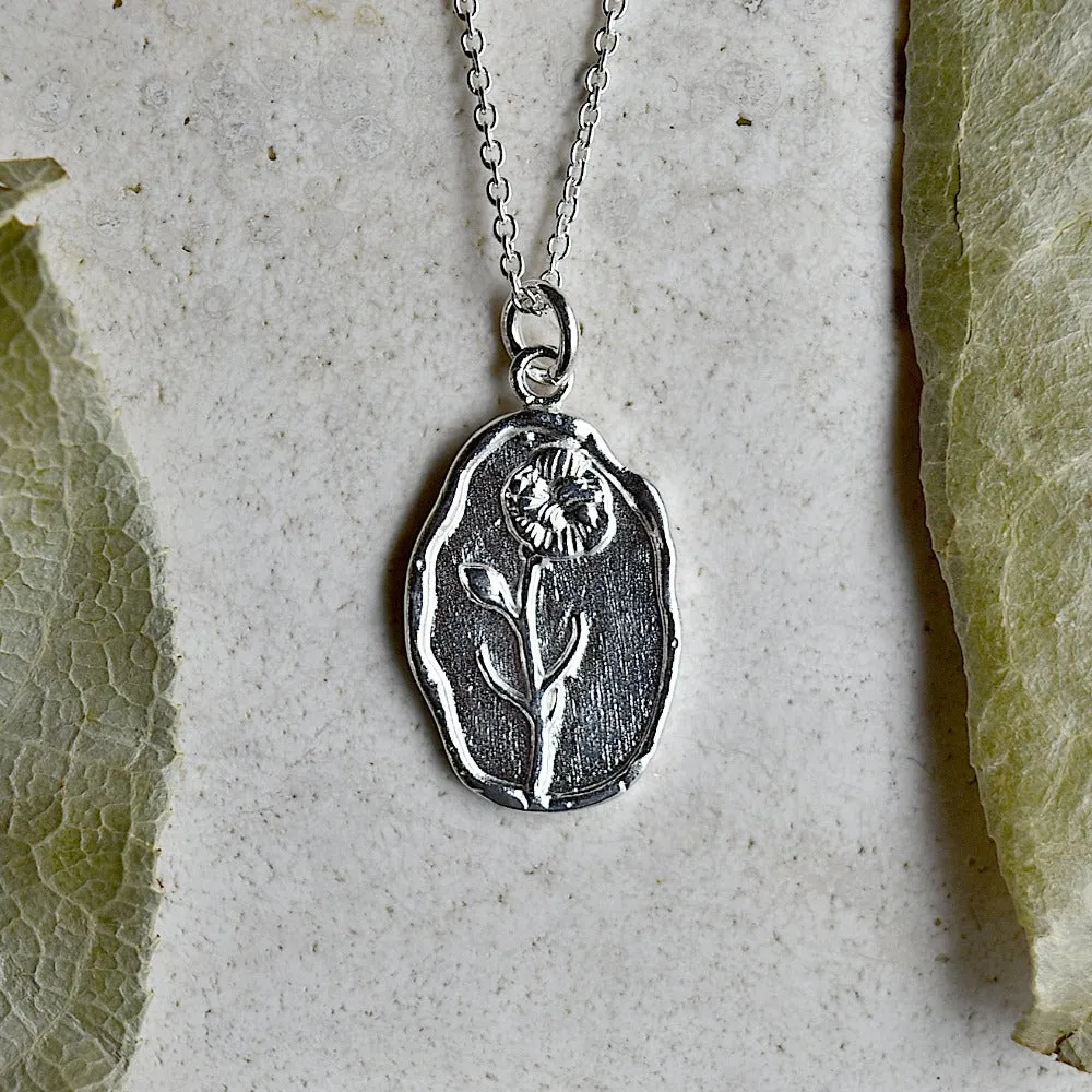 Flower of the Month Talisman Necklace