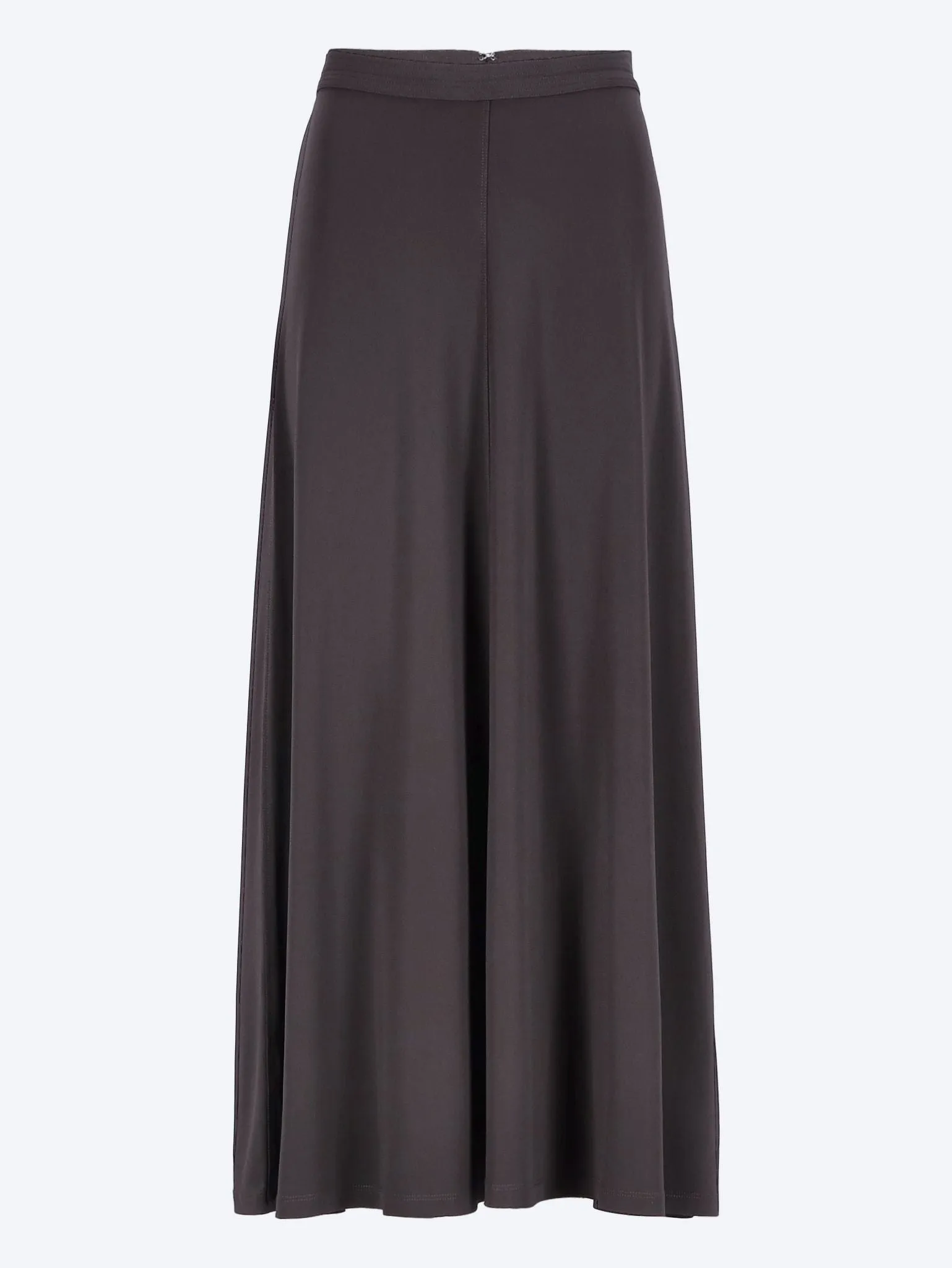 Fluid jersey skirt