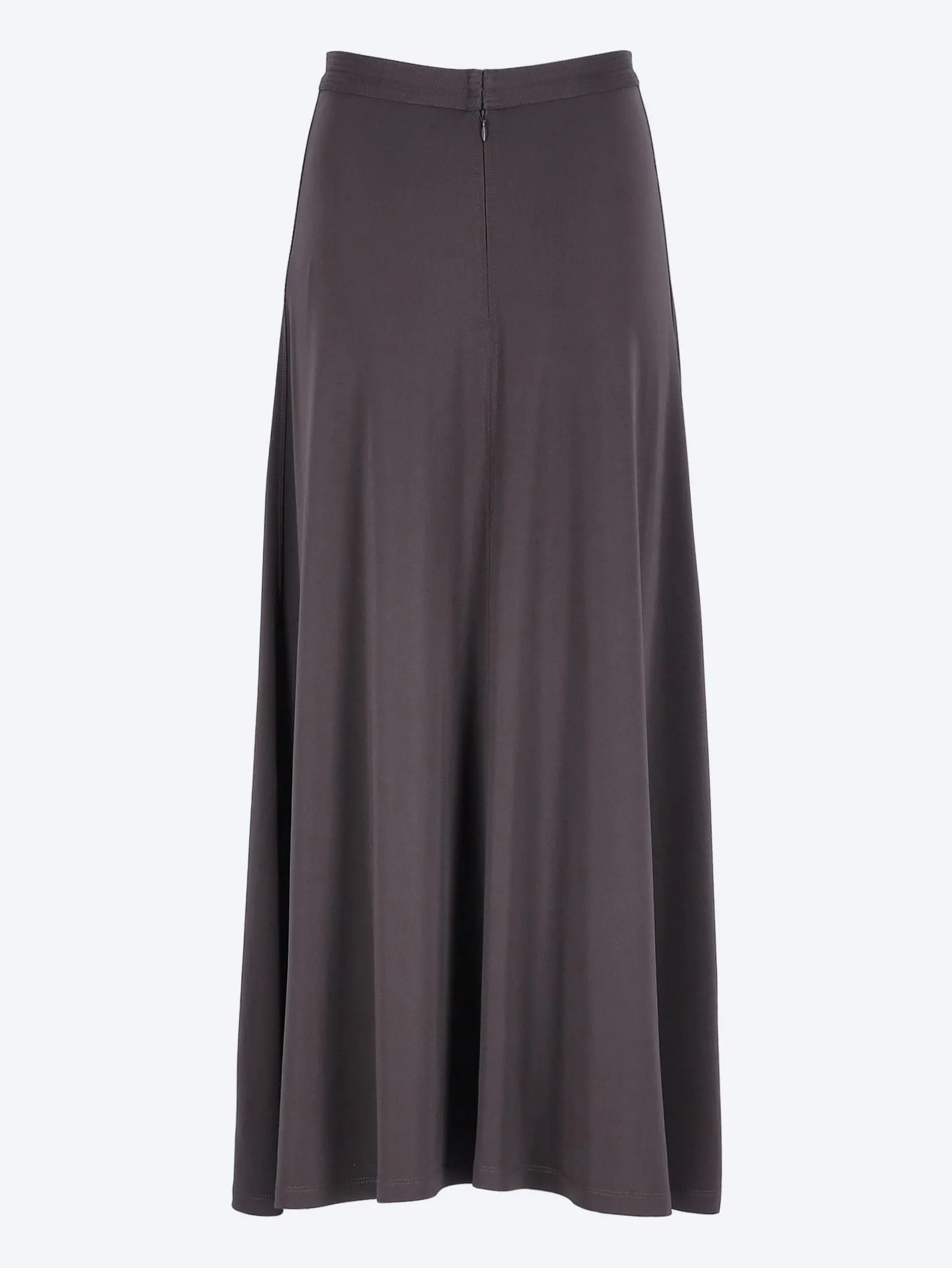 Fluid jersey skirt