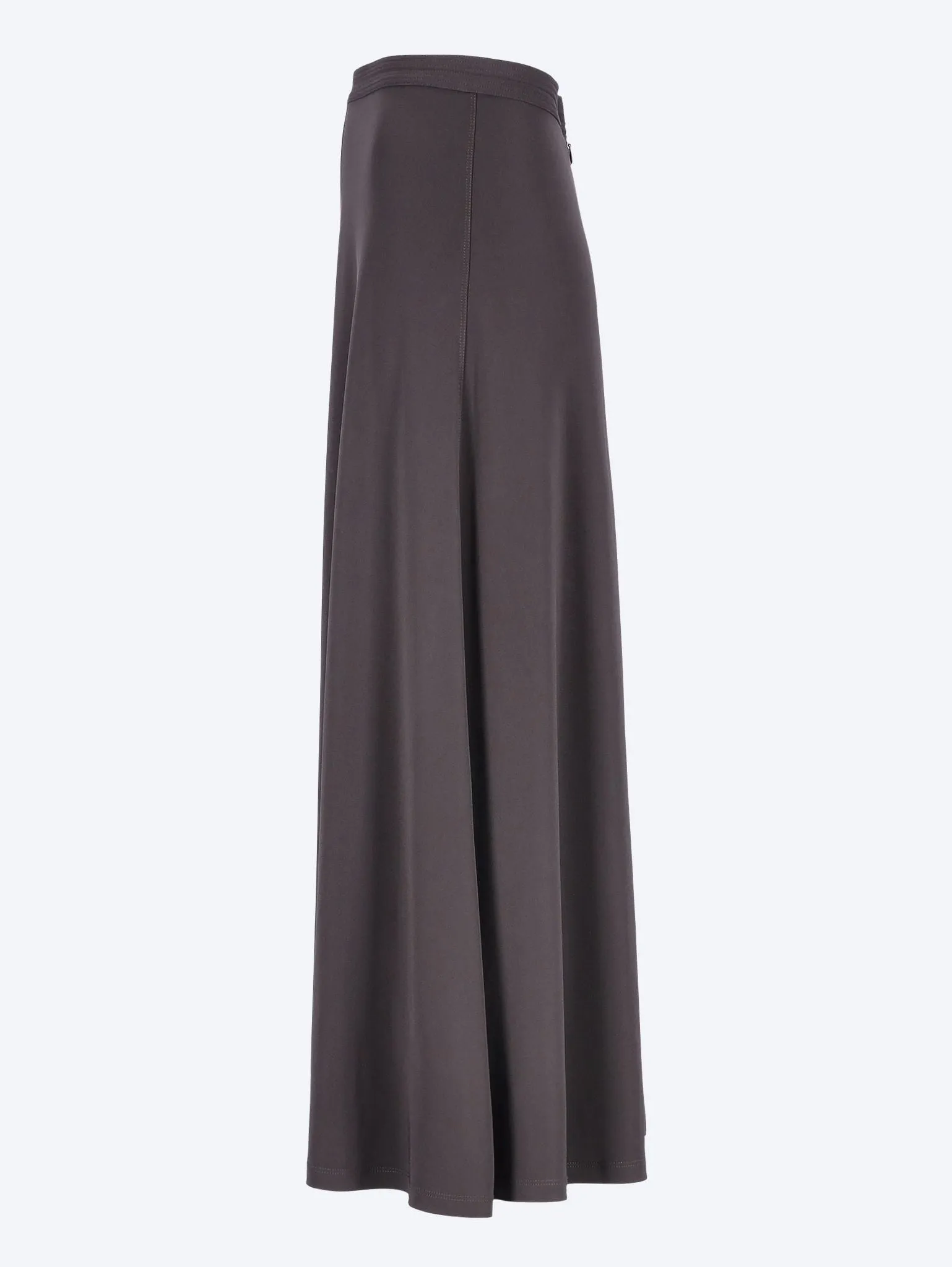 Fluid jersey skirt