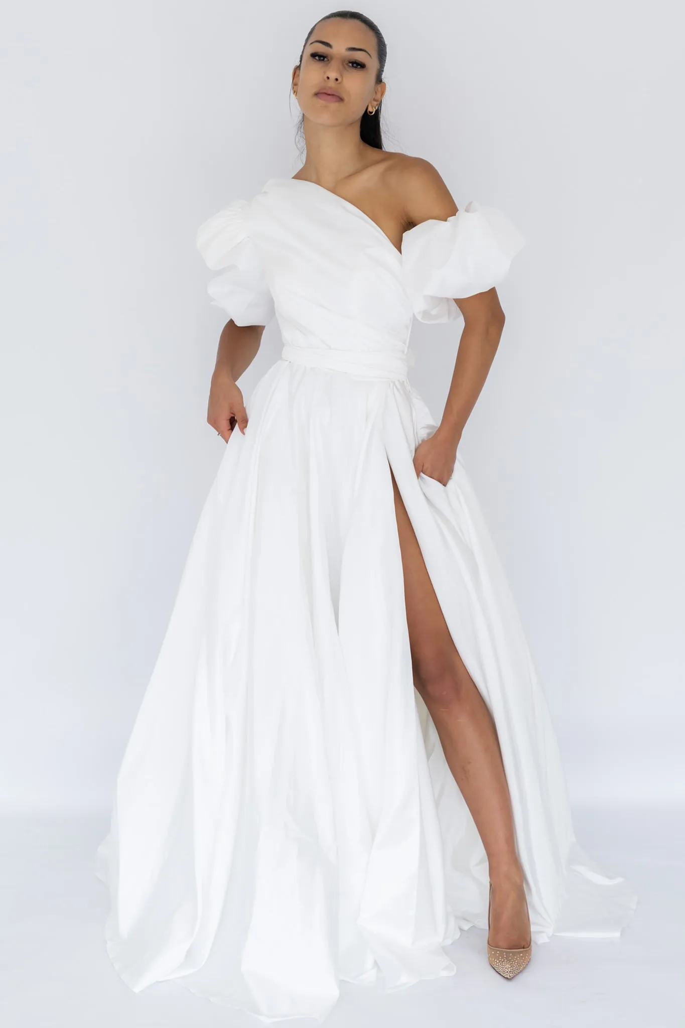 Fragrance Gown White by HSH