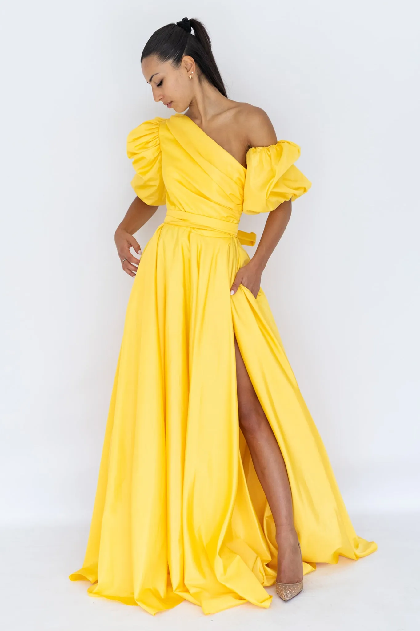 Fragrance Gown Yellow by HSH