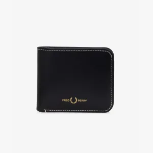 Fred Perry Box Leather Billfold Wallet