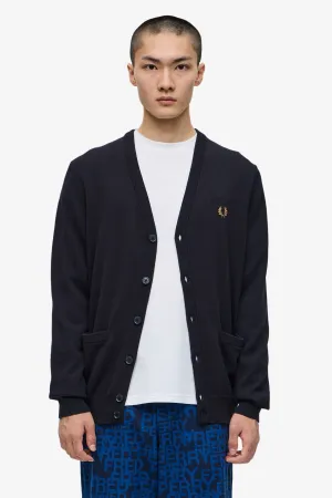 Fred Perry Classic Cardigan : Navy
