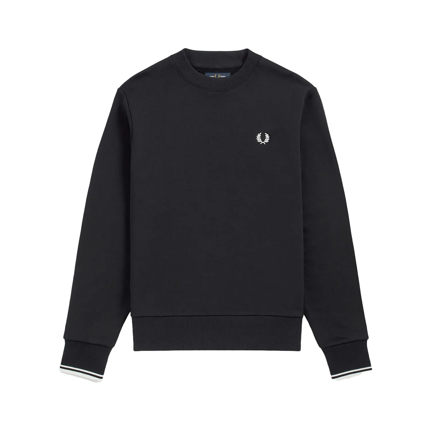 Fred Perry Crew Neck Sweatshirt : Navy