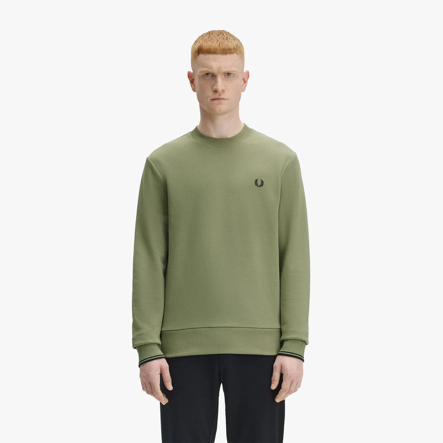 Fred Perry Crew Neck Sweatshirt