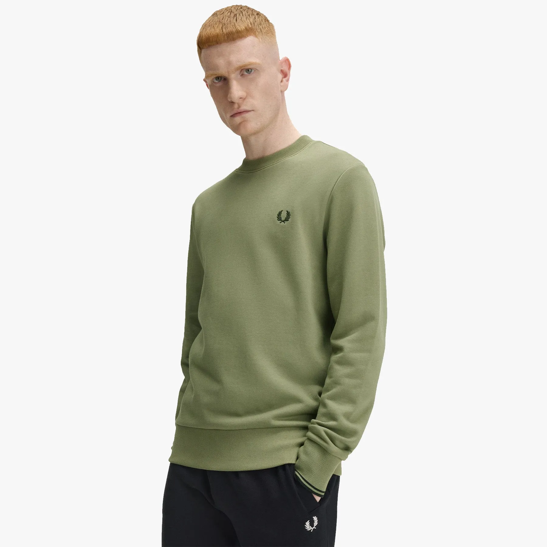 Fred Perry Crew Neck Sweatshirt