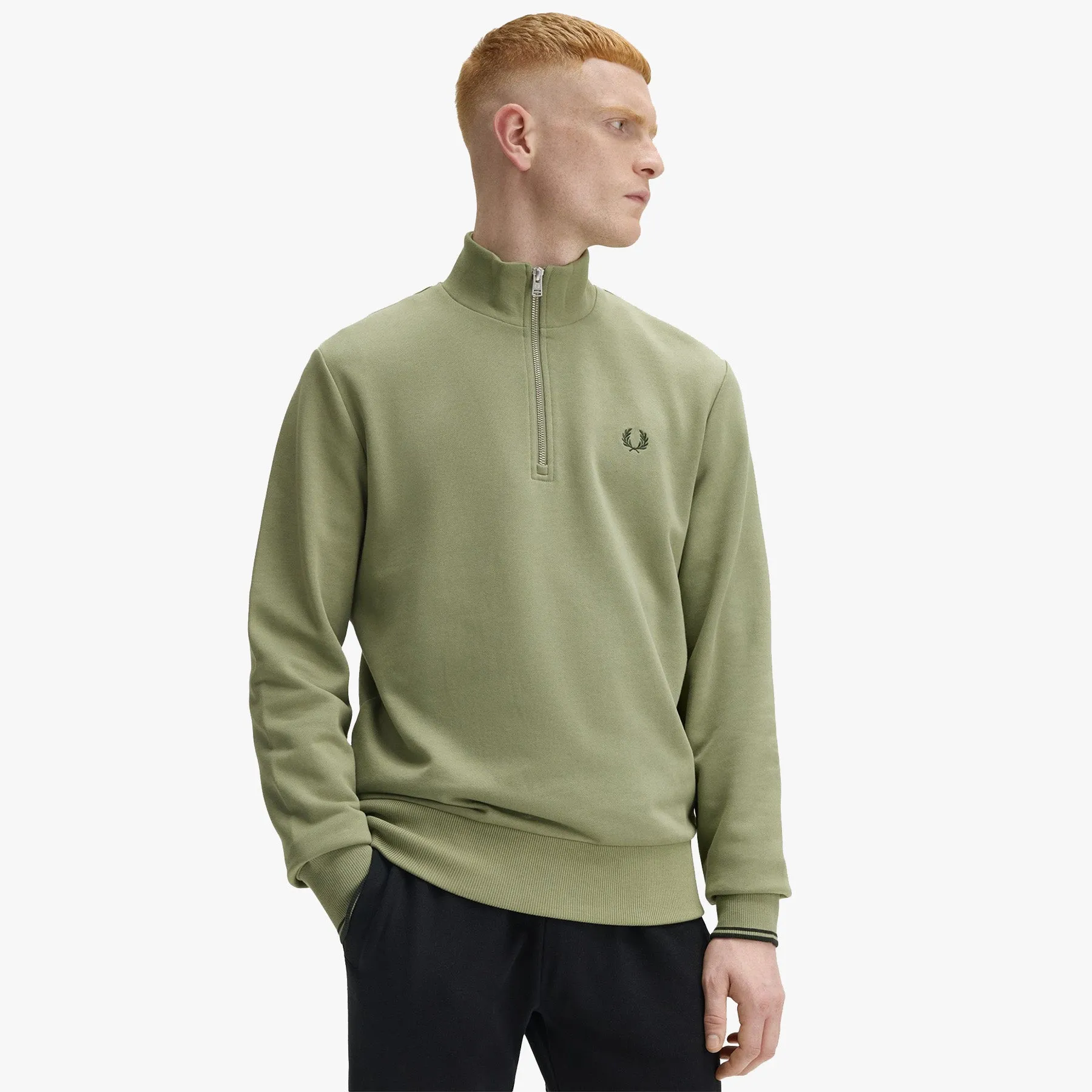 Fred Perry Half Zip Sweatshirt
