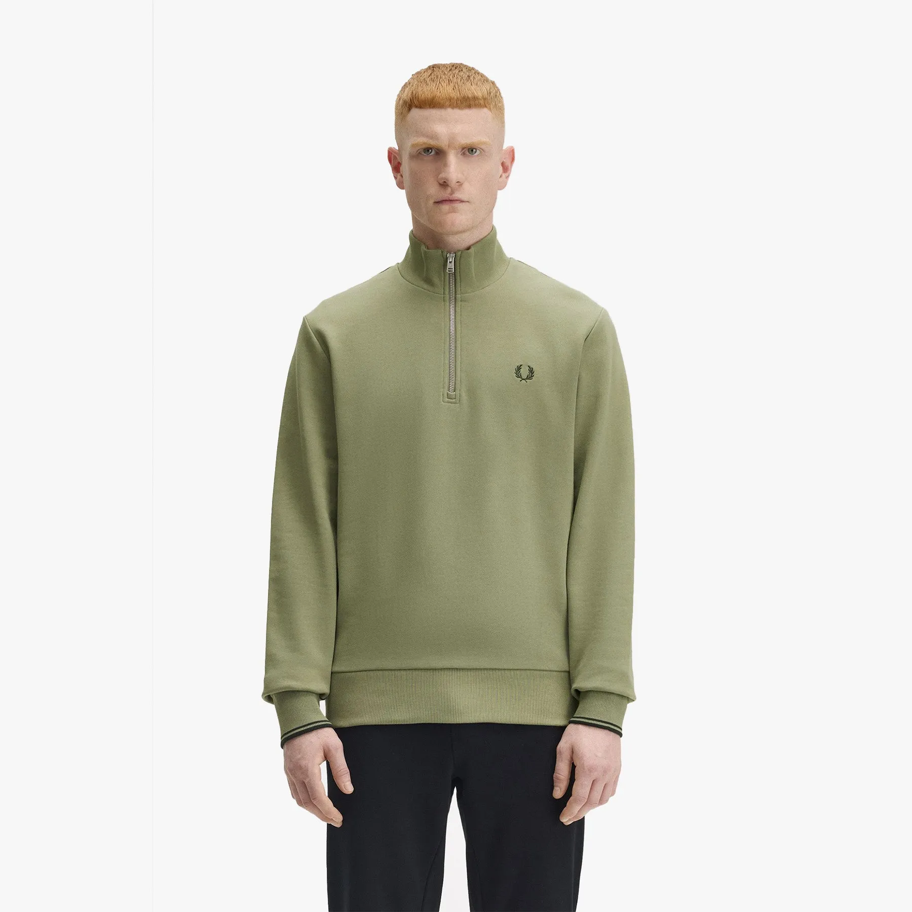 Fred Perry Half Zip Sweatshirt