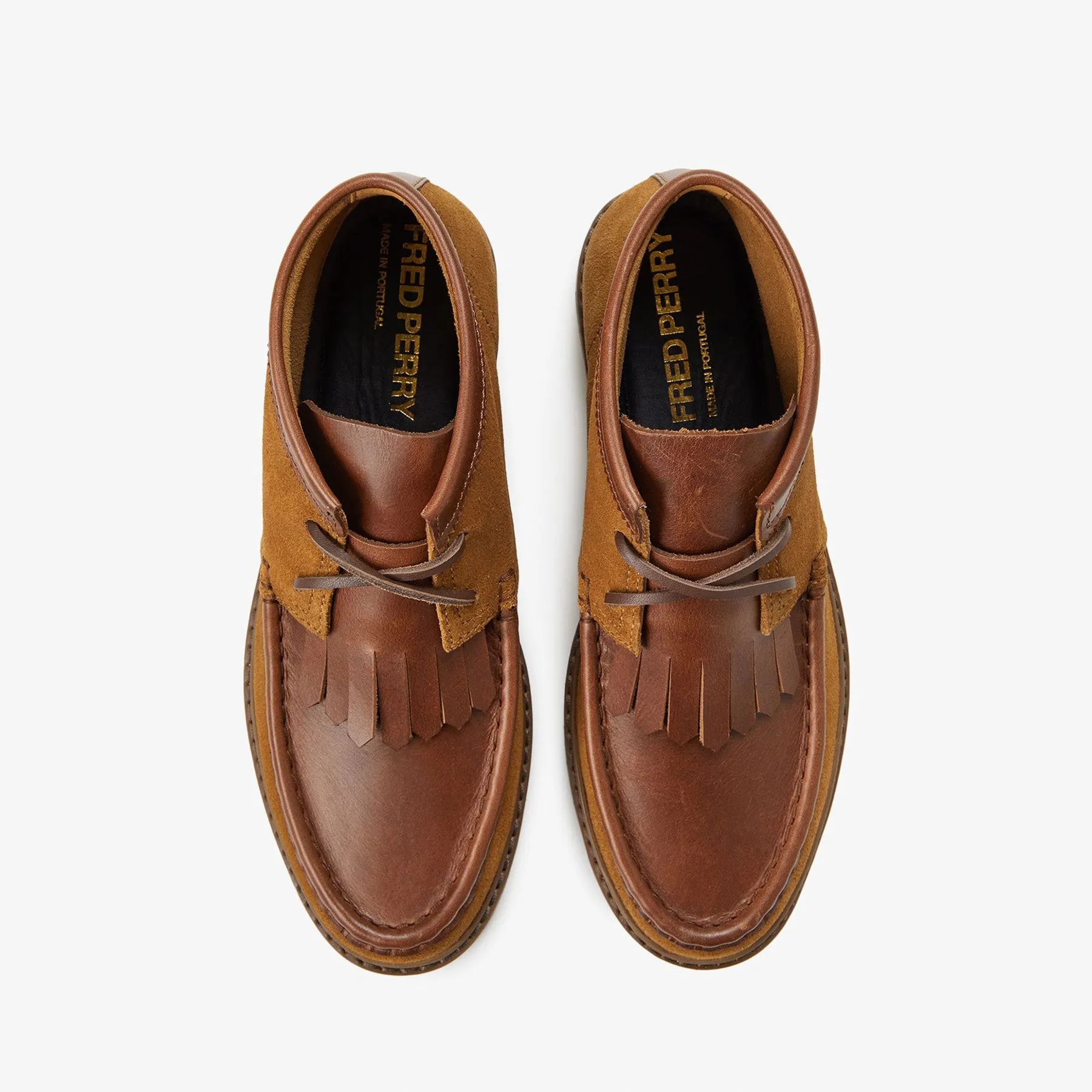 Fred Perry Kenney Mid Suede Leather