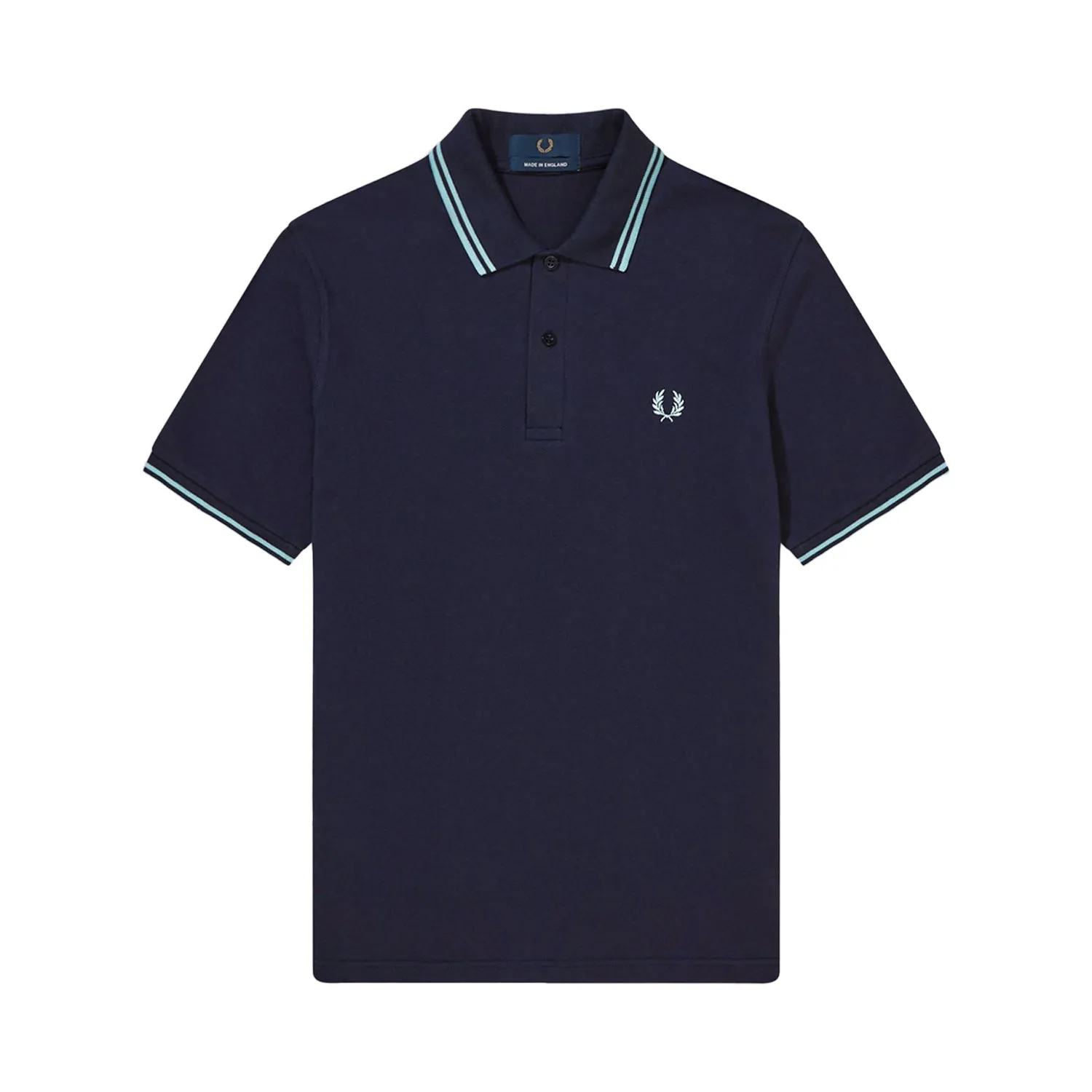 Fred Perry Made in England Twin Tipped Polo : Navy