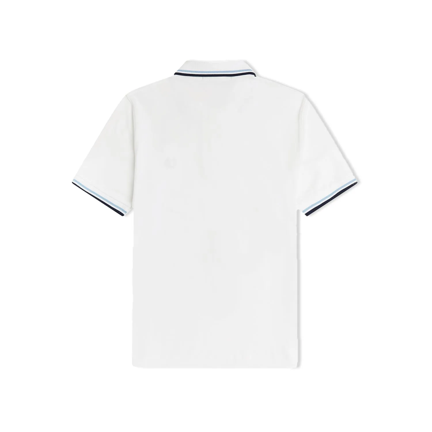 Fred Perry Made in England Twin Tipped Polo : White