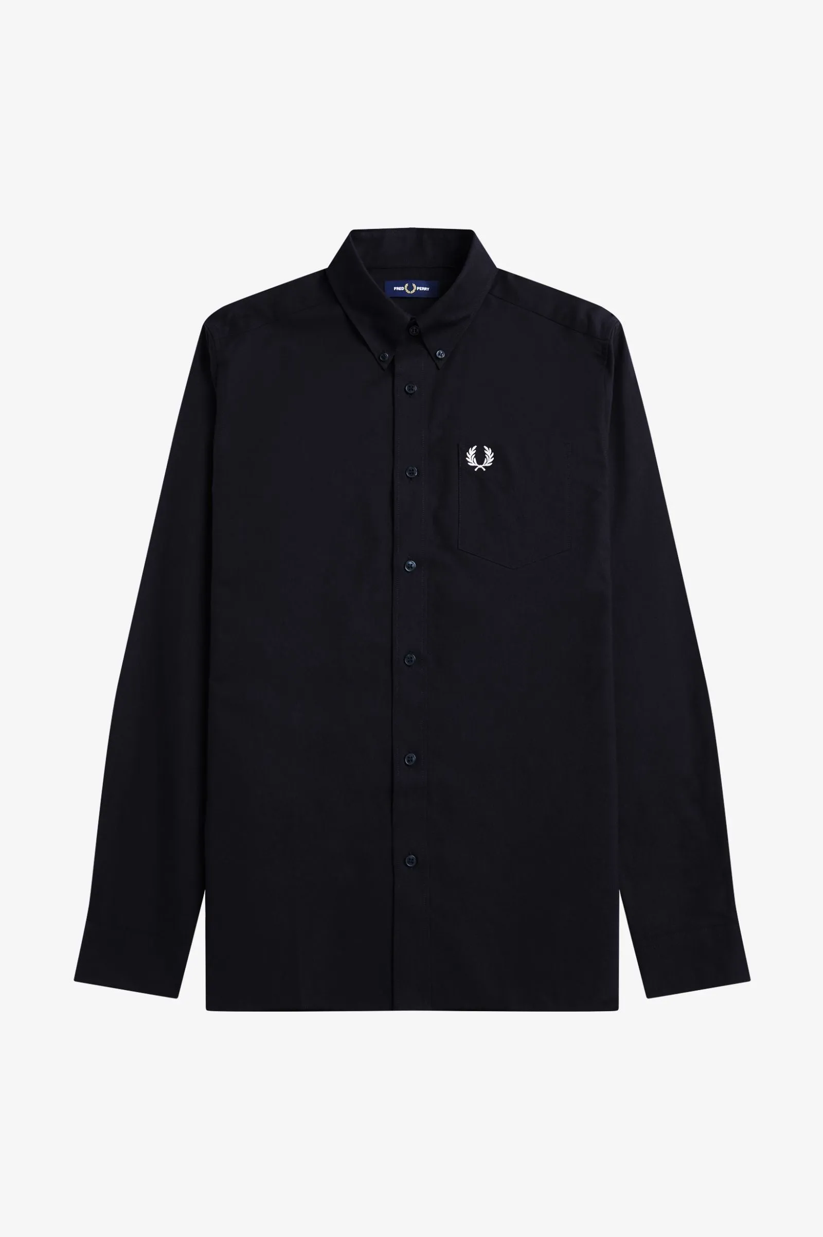 Fred Perry Oxford Shirt : Black