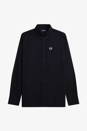 Fred Perry Oxford Shirt : Black