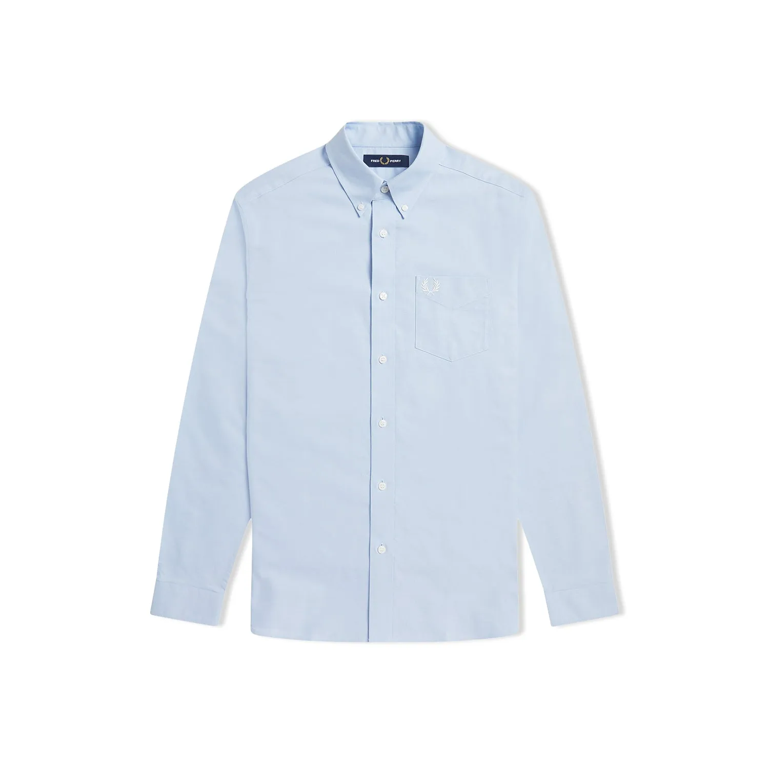 Fred Perry Oxford Shirt : Light Smoke