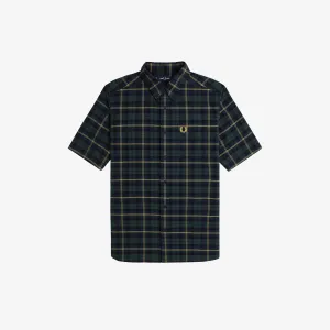 Fred Perry Oxford Tartan Short-Sleeve Shirt