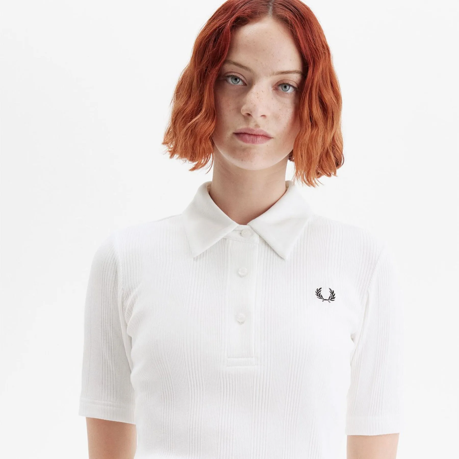 Fred Perry Ribbed Polo Shirt