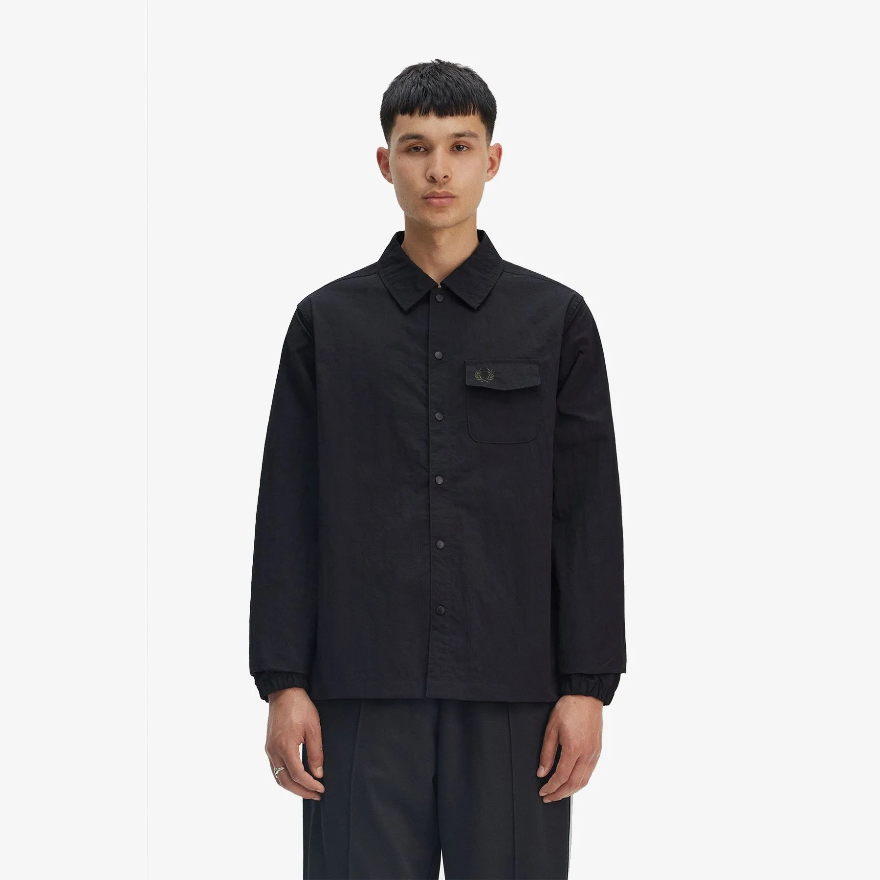 Fred Perry Snap Detail Shell Jacket