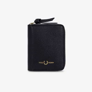 Fred Perry Tumbled Zip Around Wallet