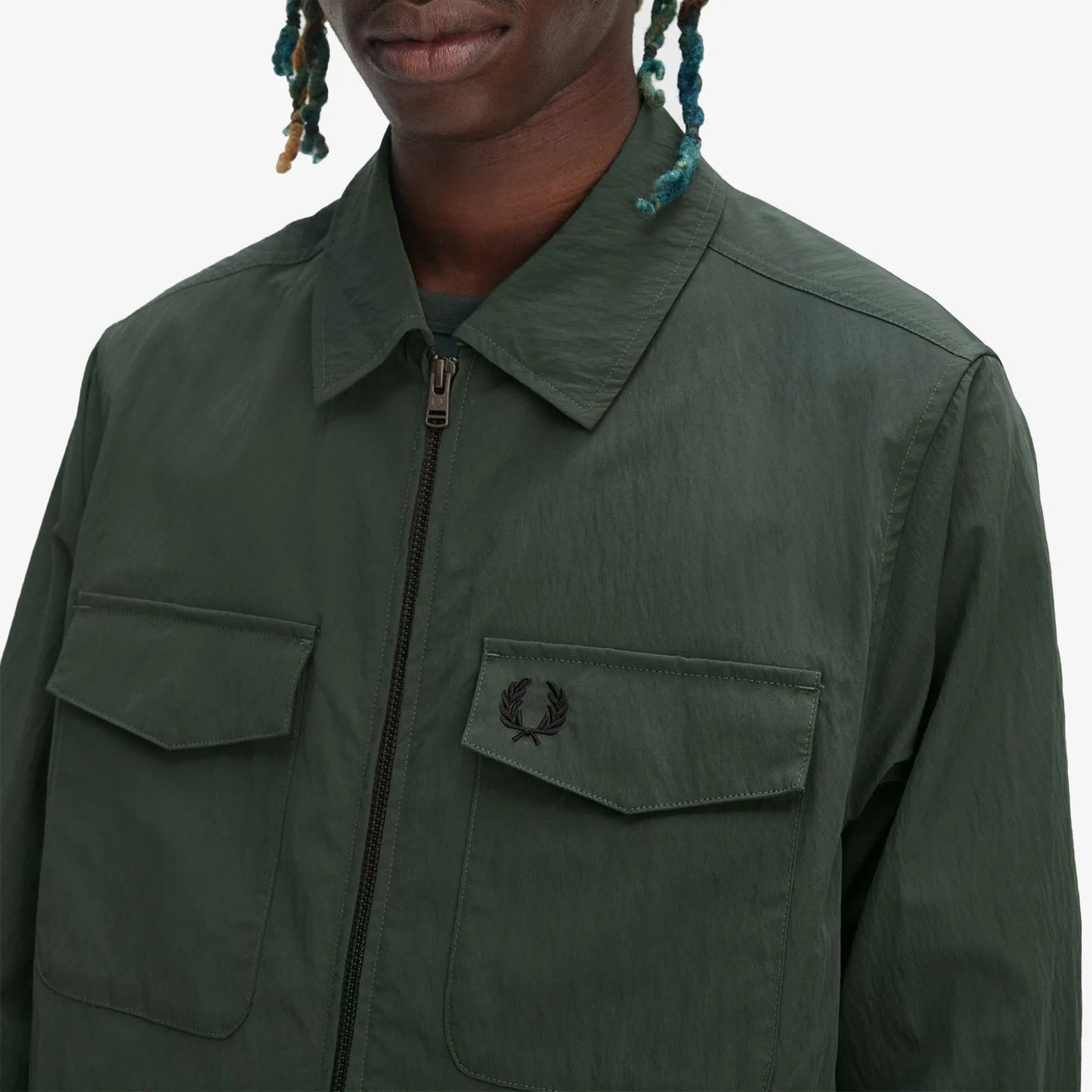 Fred Perry Zip Through Overshirt