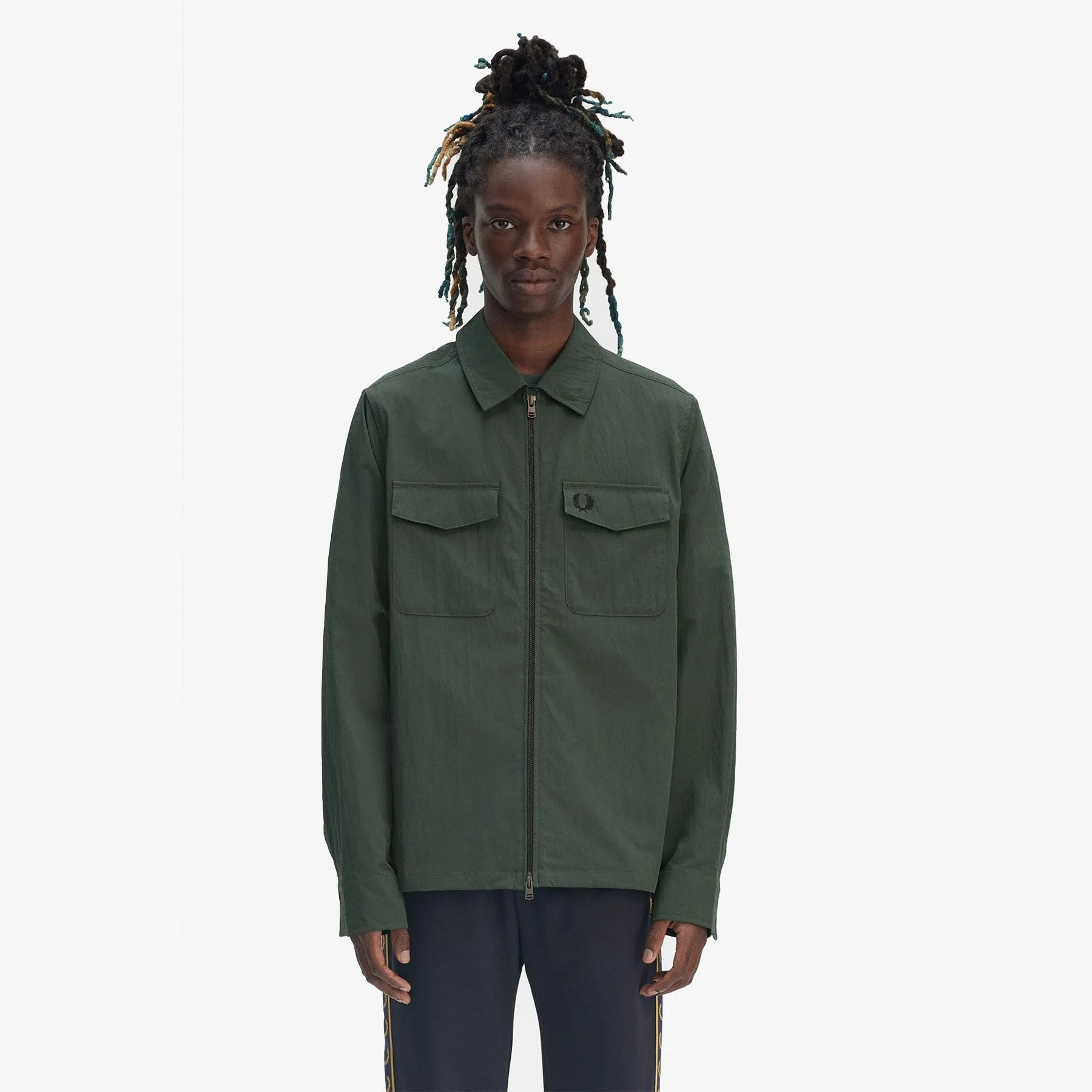 Fred Perry Zip Through Overshirt