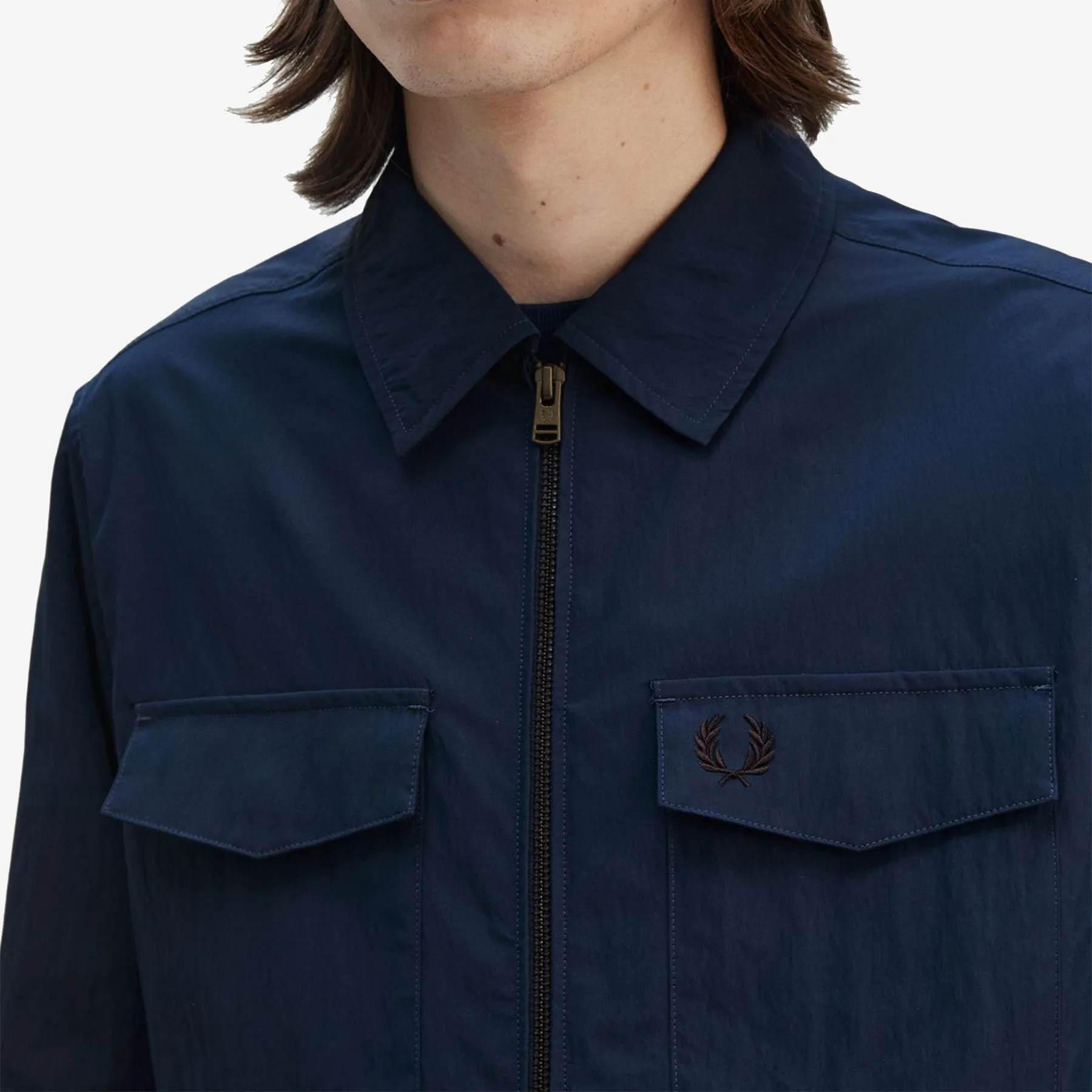 Fred Perry Zip Through Overshirt