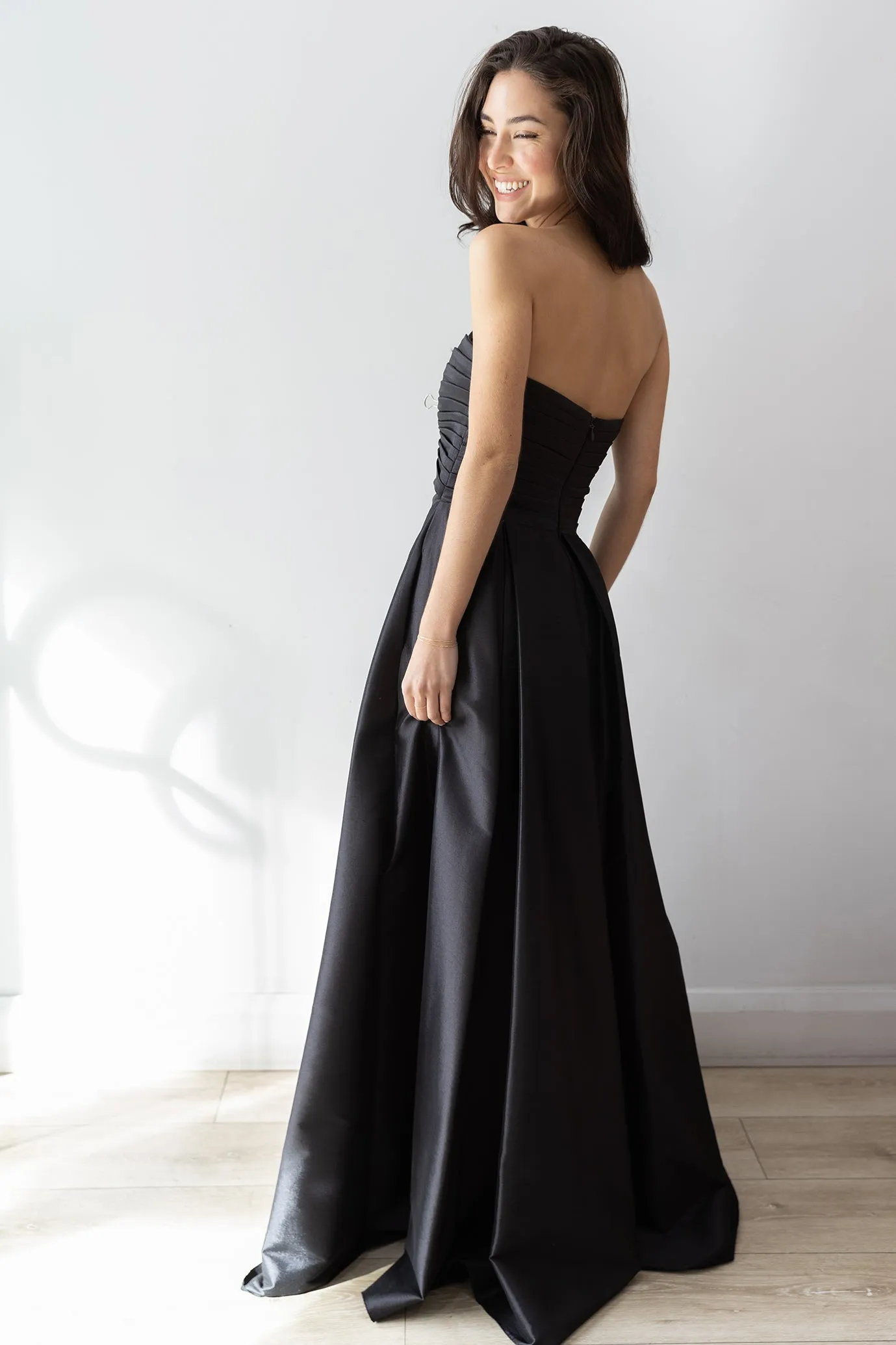 Hana Cutout Gown Black by HSH