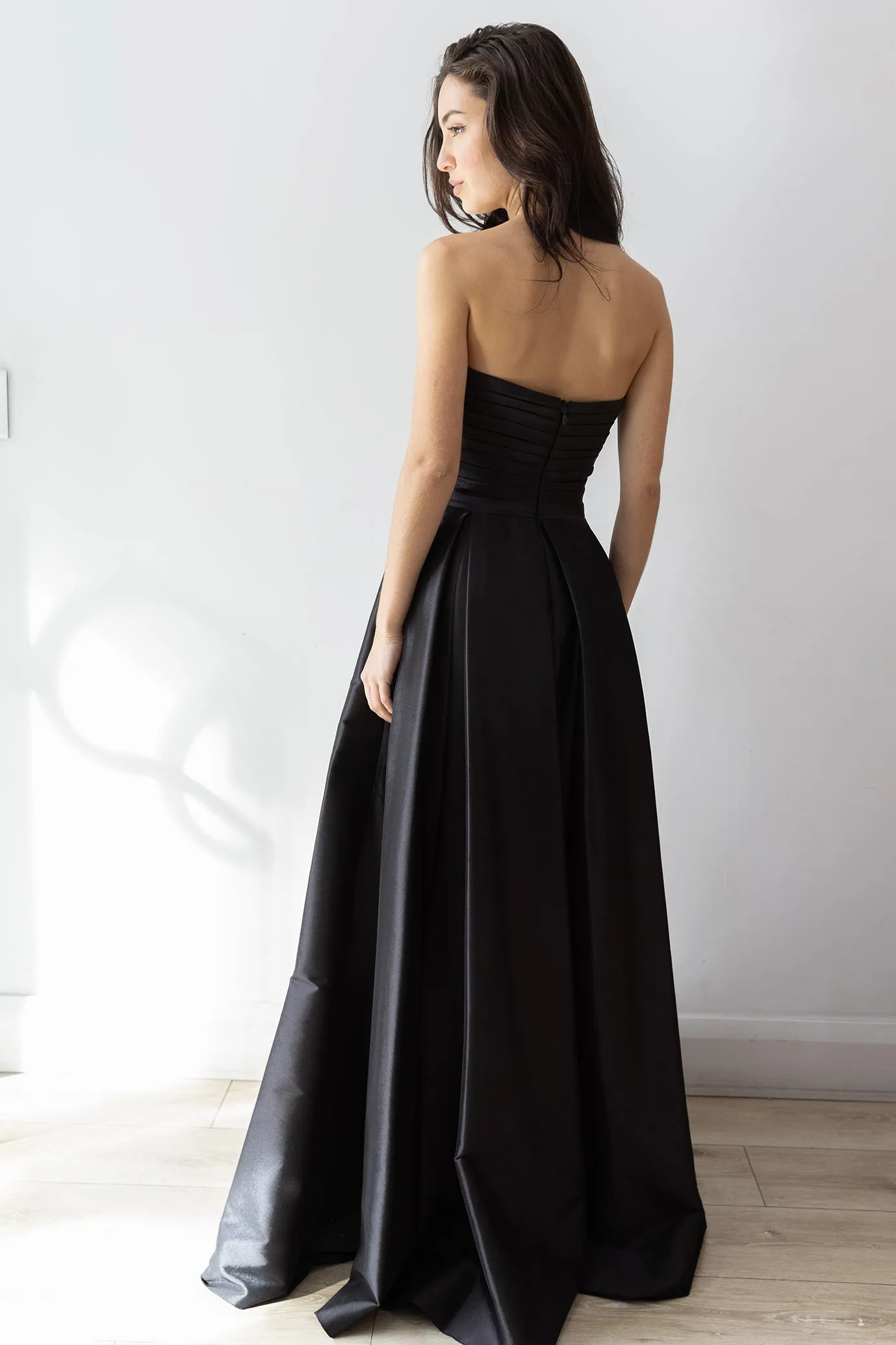 Hana Cutout Gown Black by HSH
