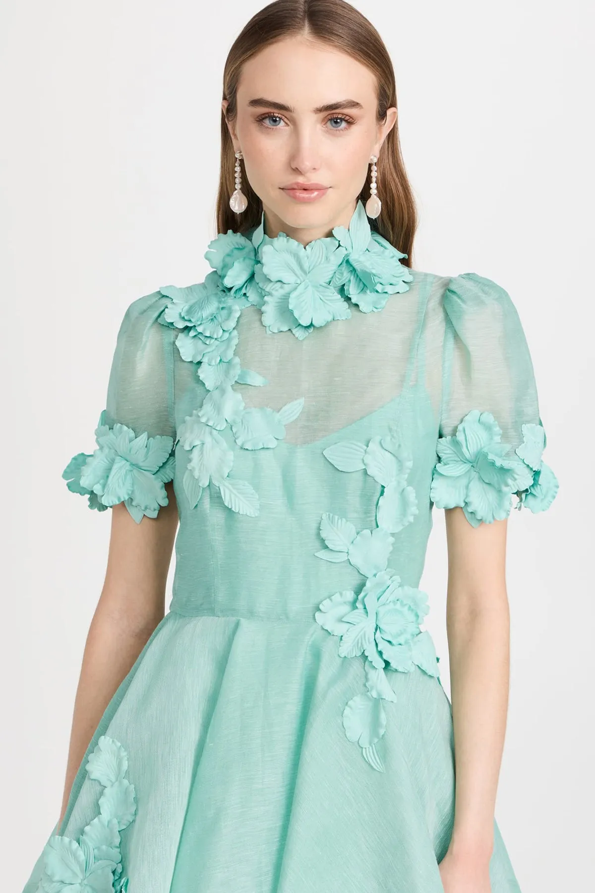 High Tide Lift Off Flower Mini Dress by Zimmermann