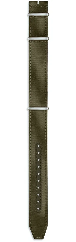 IWC Strap Textile Green For Pin Buckle