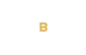 IX B 22K Gold Plated Stud