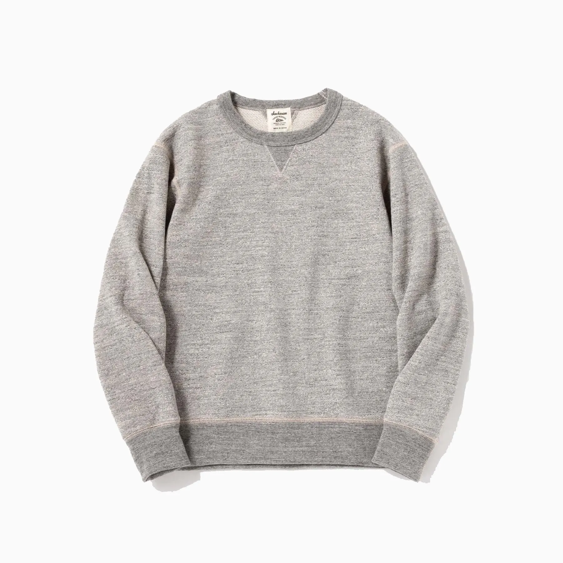 Jackman GG Sweat Crewneck Heather Grey