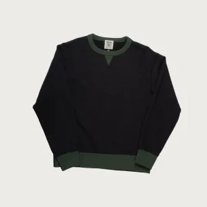 Jackman GG Sweat Crewneck Ink Black, Green