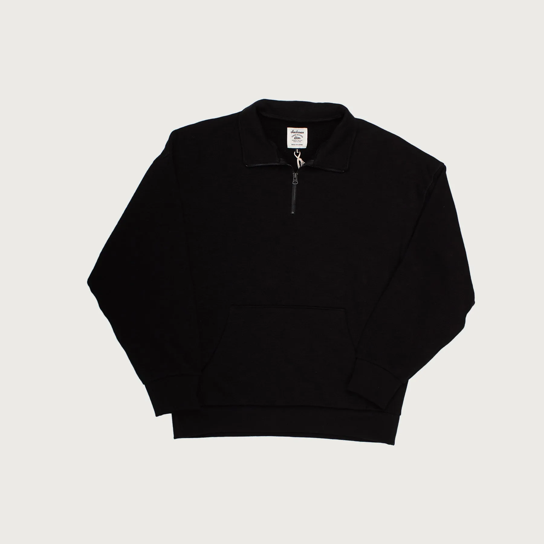 Jackman GG Sweat Half Zip Black