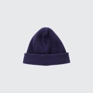 Jackman Waffle Knit Cap Blue Depths