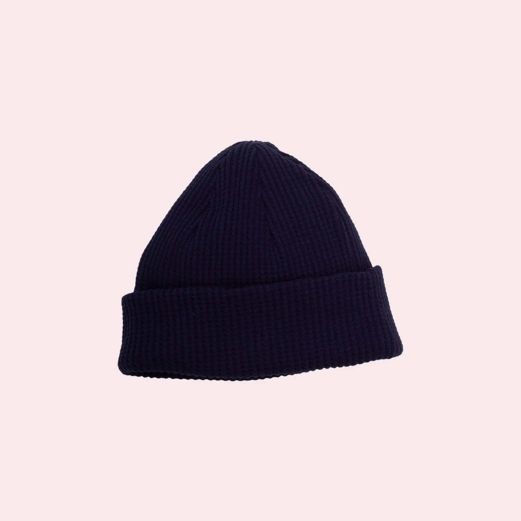 Jackman Waffle Knit Cap Dark Navy