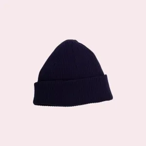 Jackman Waffle Knit Cap Dark Navy